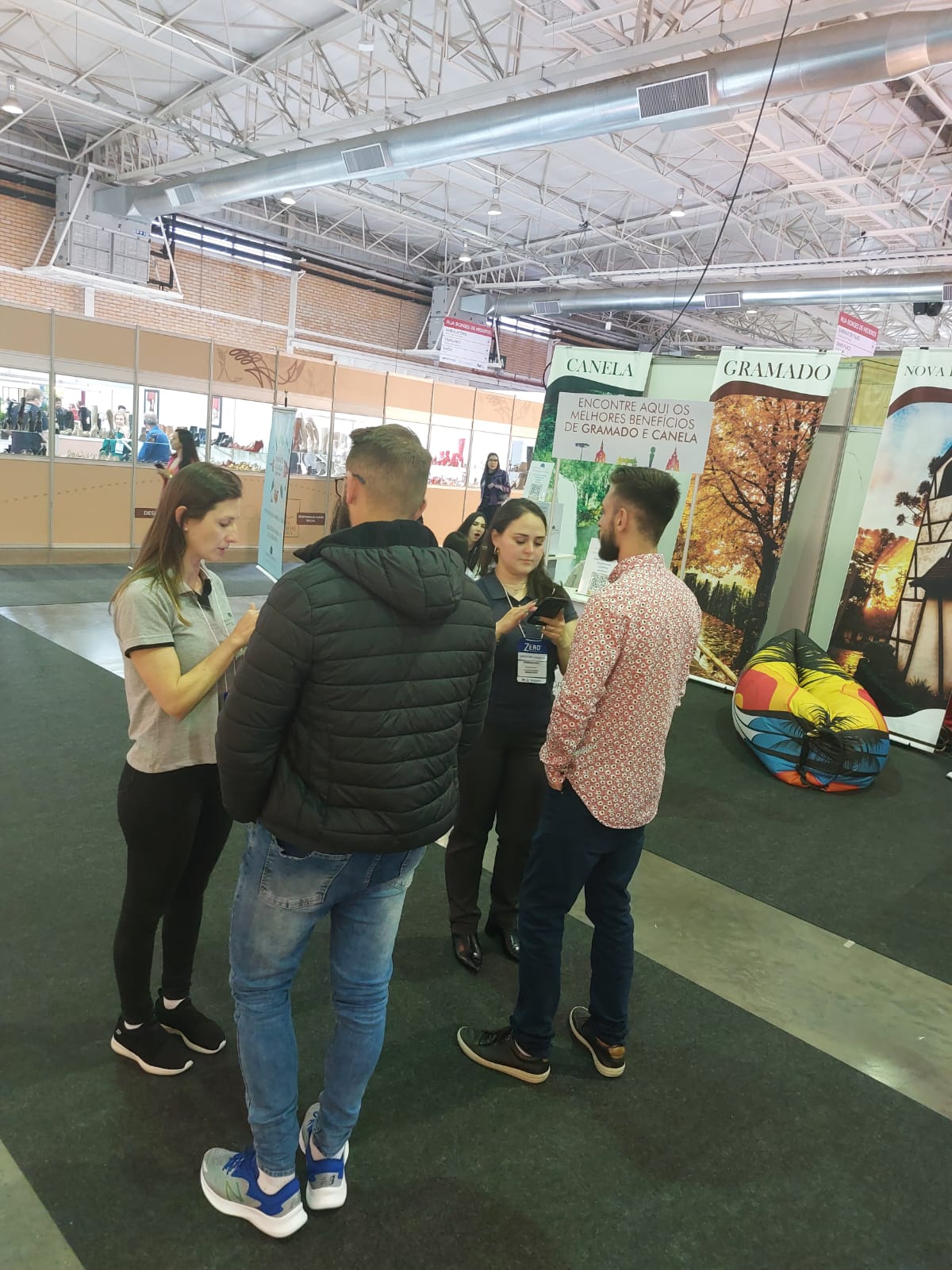 Convention marca presença na Feira Zero Grau e divulga associados