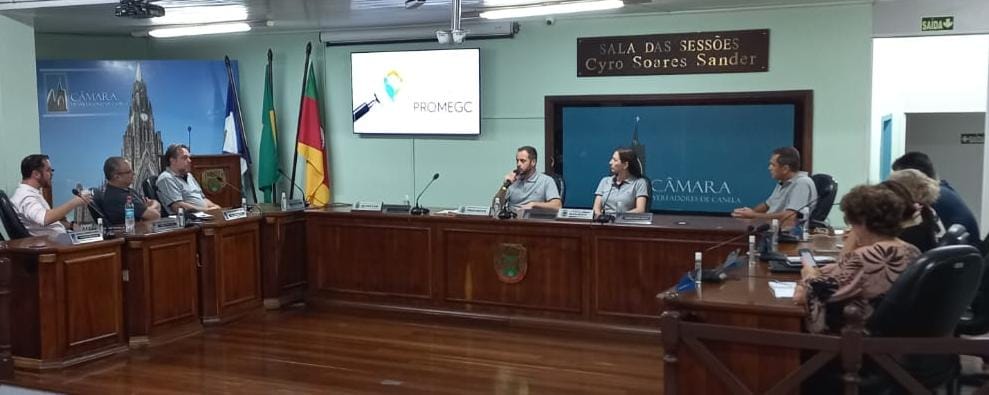 Centro de Convenções de Canela é pauta de reunião com a Câmara de Vereadores