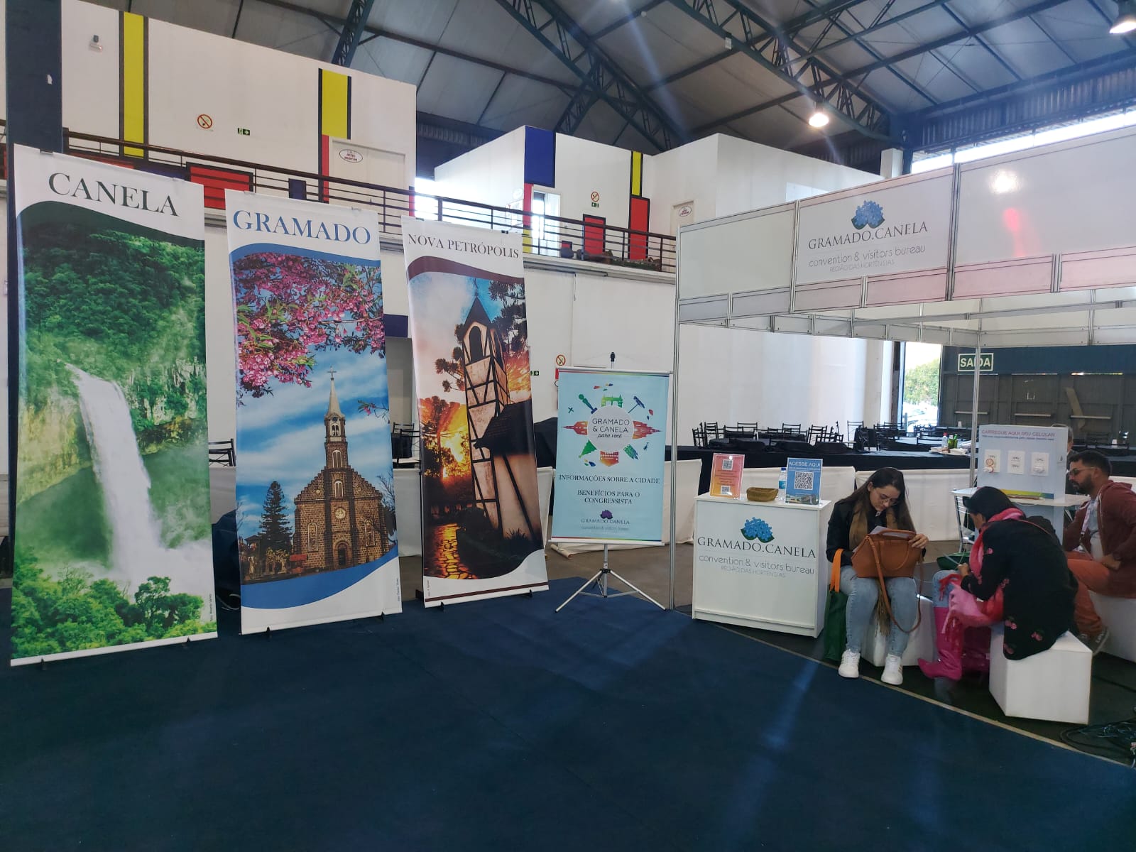 CVB divulga seus associados em evento captado