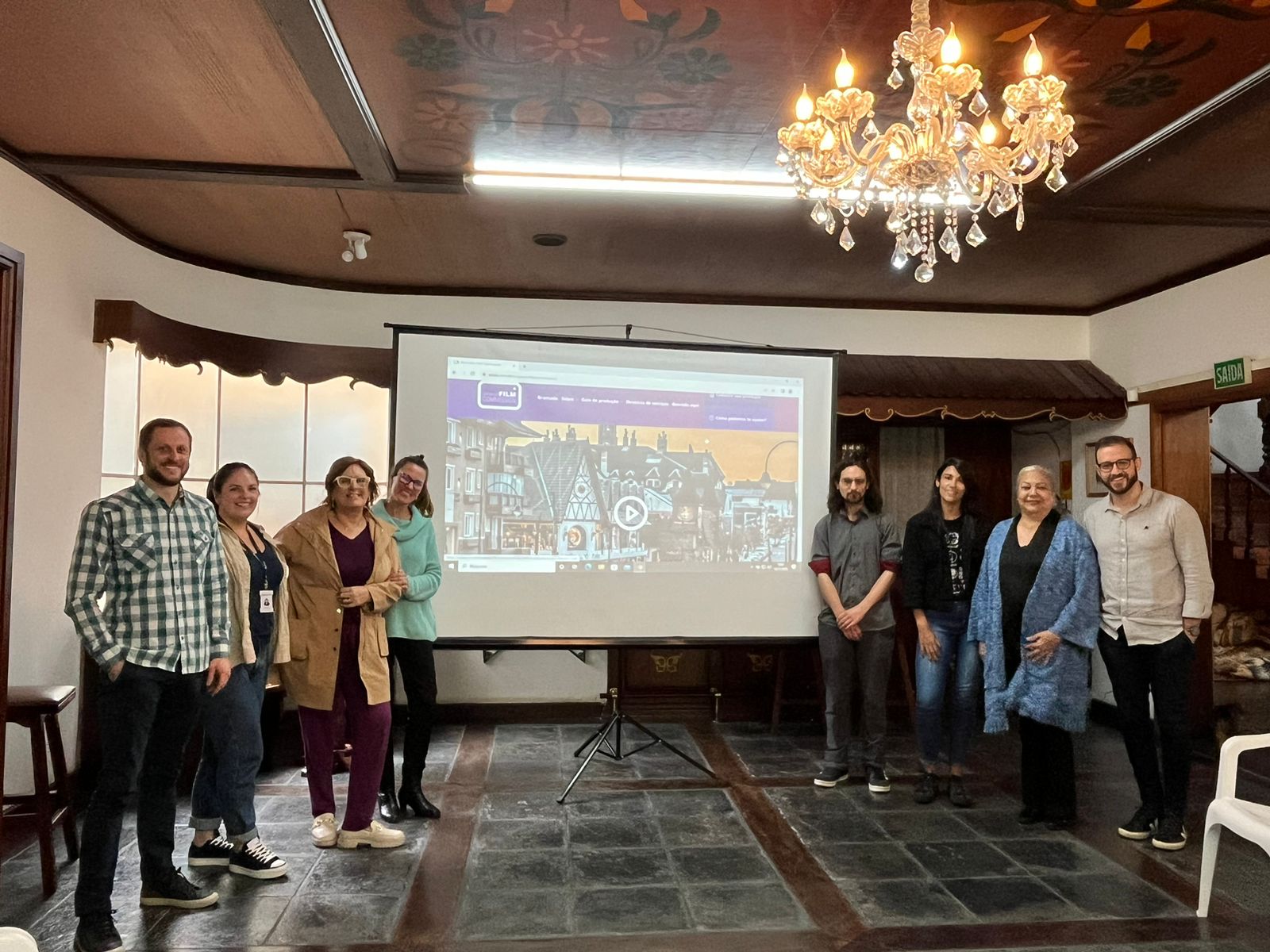 Captador participa de reunião do Gramado Film Commission