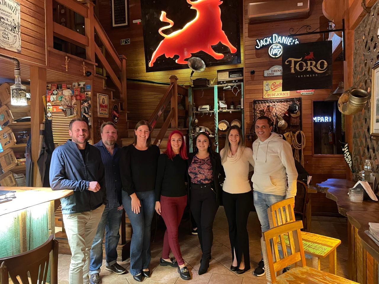 Equipe do Convention vivencia a experiência Toro Gramado