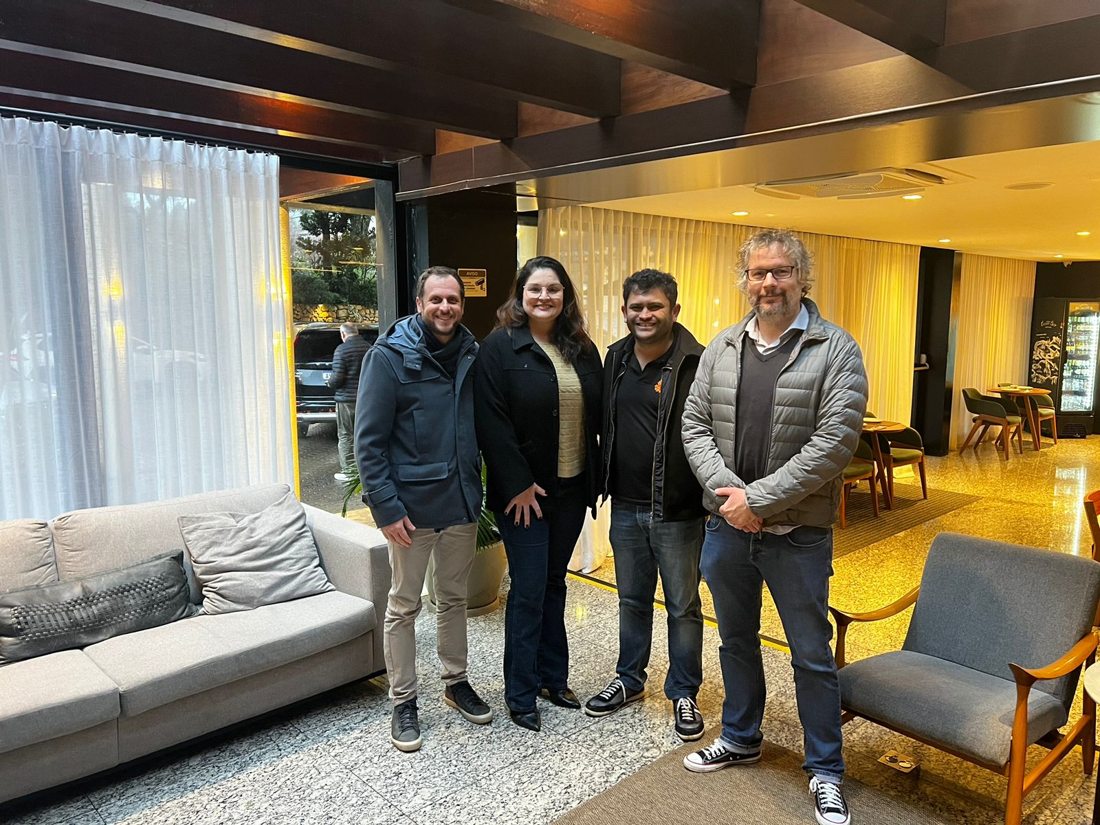 CVB acompanha visita técnica para evento em captação