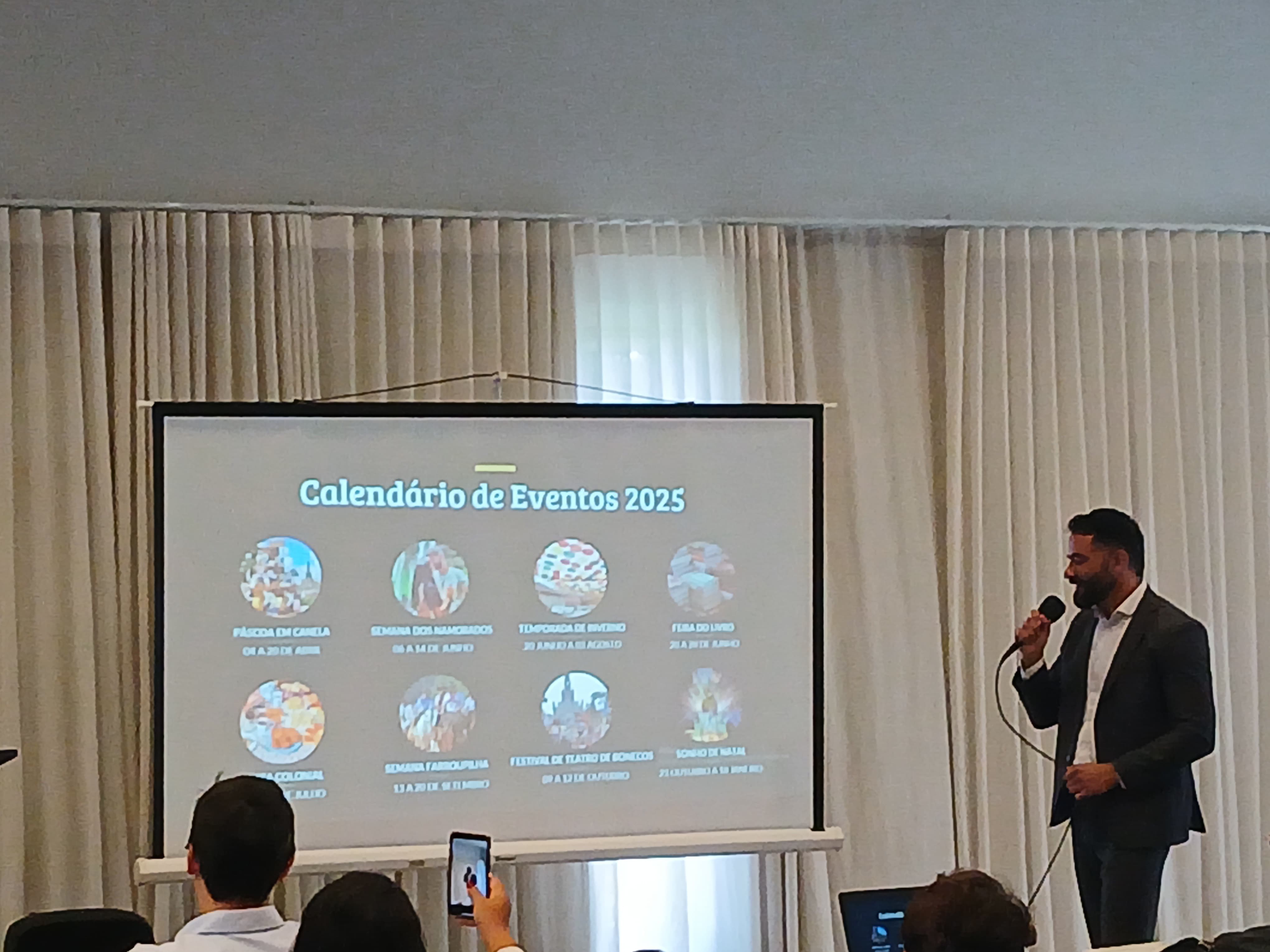 CVB marca presença no lançamento do calendário oficial de eventos de Canela