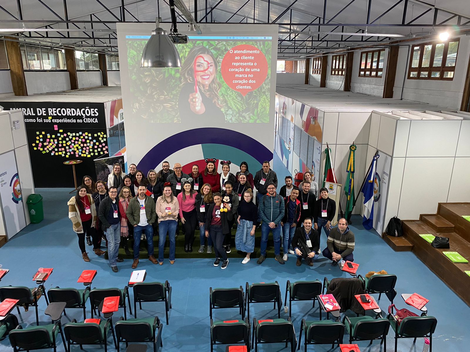 Equipe participa de curso sobre o conceito Disney de excelência em atendimentos